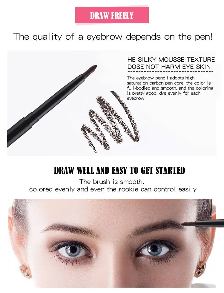 Fashion Black Long Lasting Eye Liner Pencil