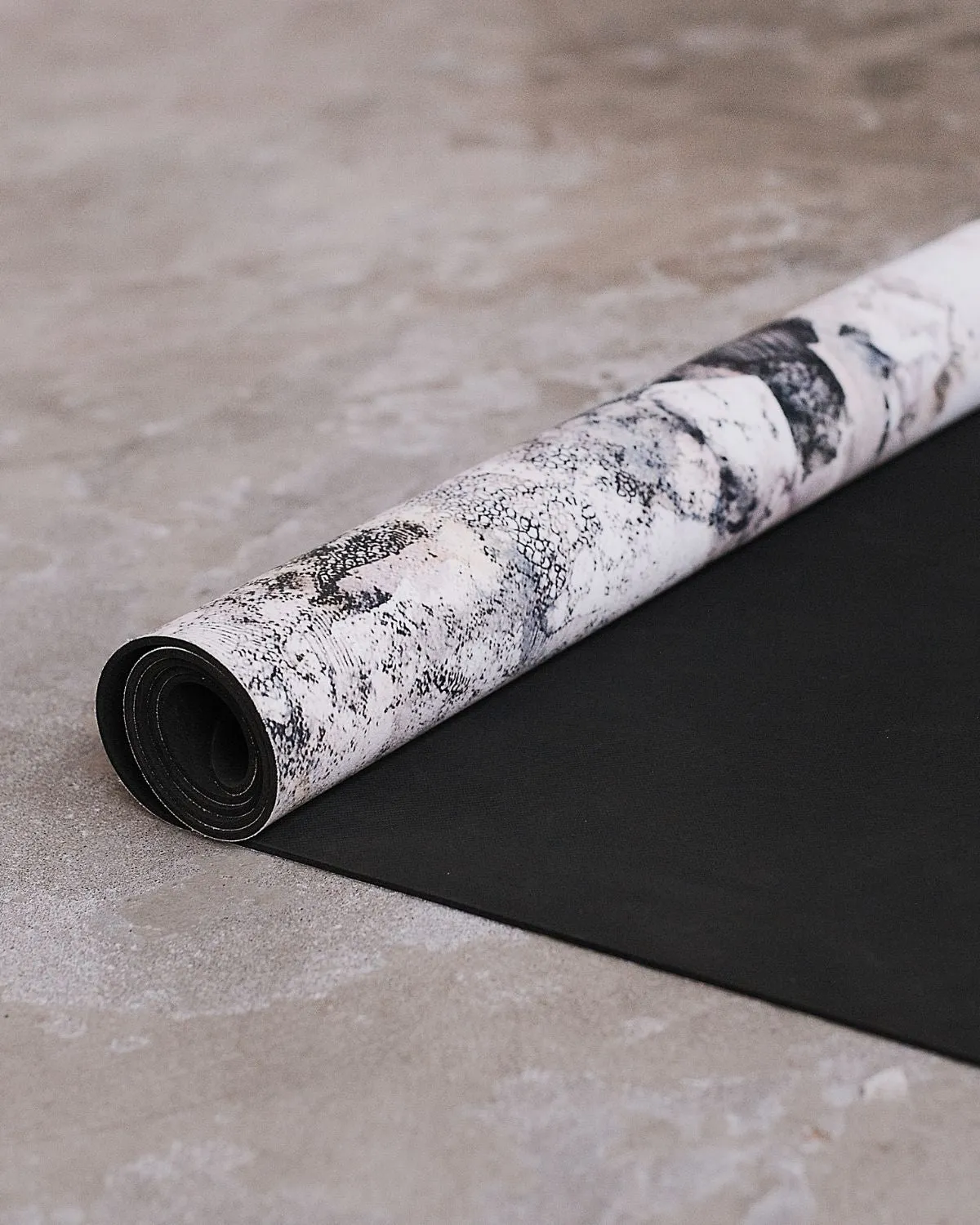 Flow Like Water Natural Rubber Yoga Mat