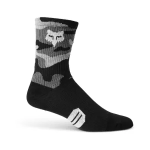 Fox 6" Ranger Socks Black Camo