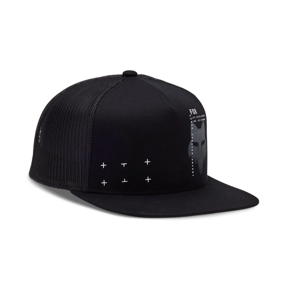 FOX DISPUTE SNAPBACK HAT [BLACK]