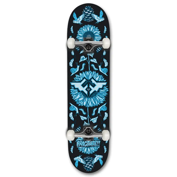 Fracture Skateboards x Adswarm 2 (The Golden Ratio) Mini Complete Skateboard 7.25"