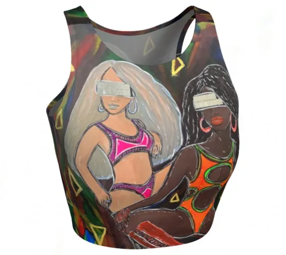 Free Falling Athletic Crop Top