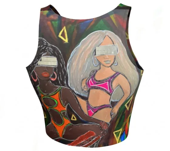 Free Falling Athletic Crop Top