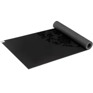 GAIAM DRY GRIP BLACK GREY YOGA MAT