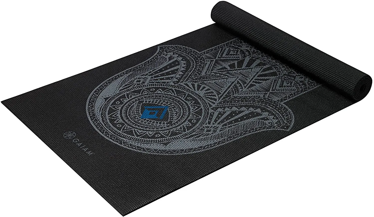Gaiam Print Yoga Mat, Non Slip Exercise & Fitness Mat for All Types of Yoga, Pilates & Floor Exercises