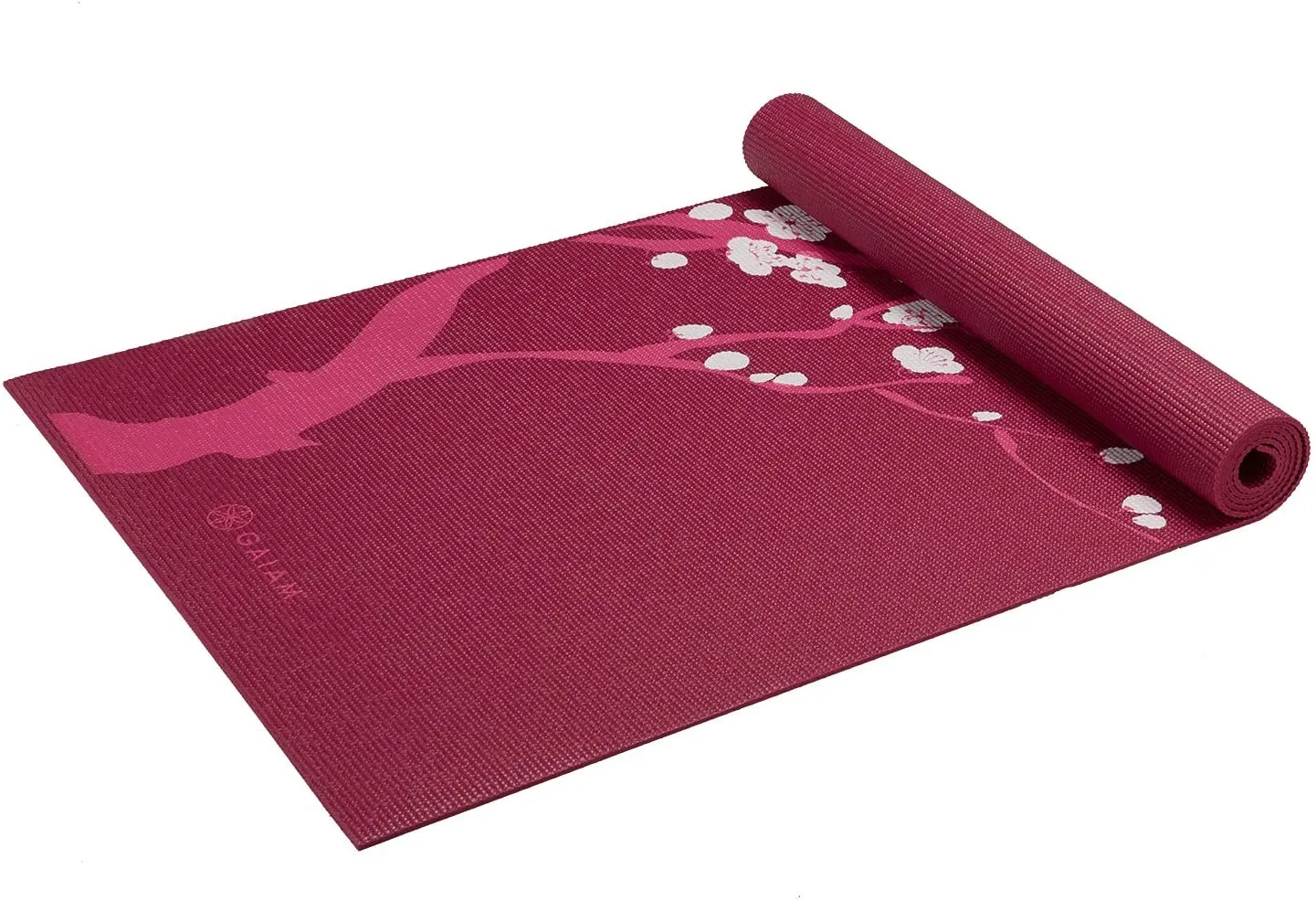 Gaiam Print Yoga Mat, Non Slip Exercise & Fitness Mat for All Types of Yoga, Pilates & Floor Exercises