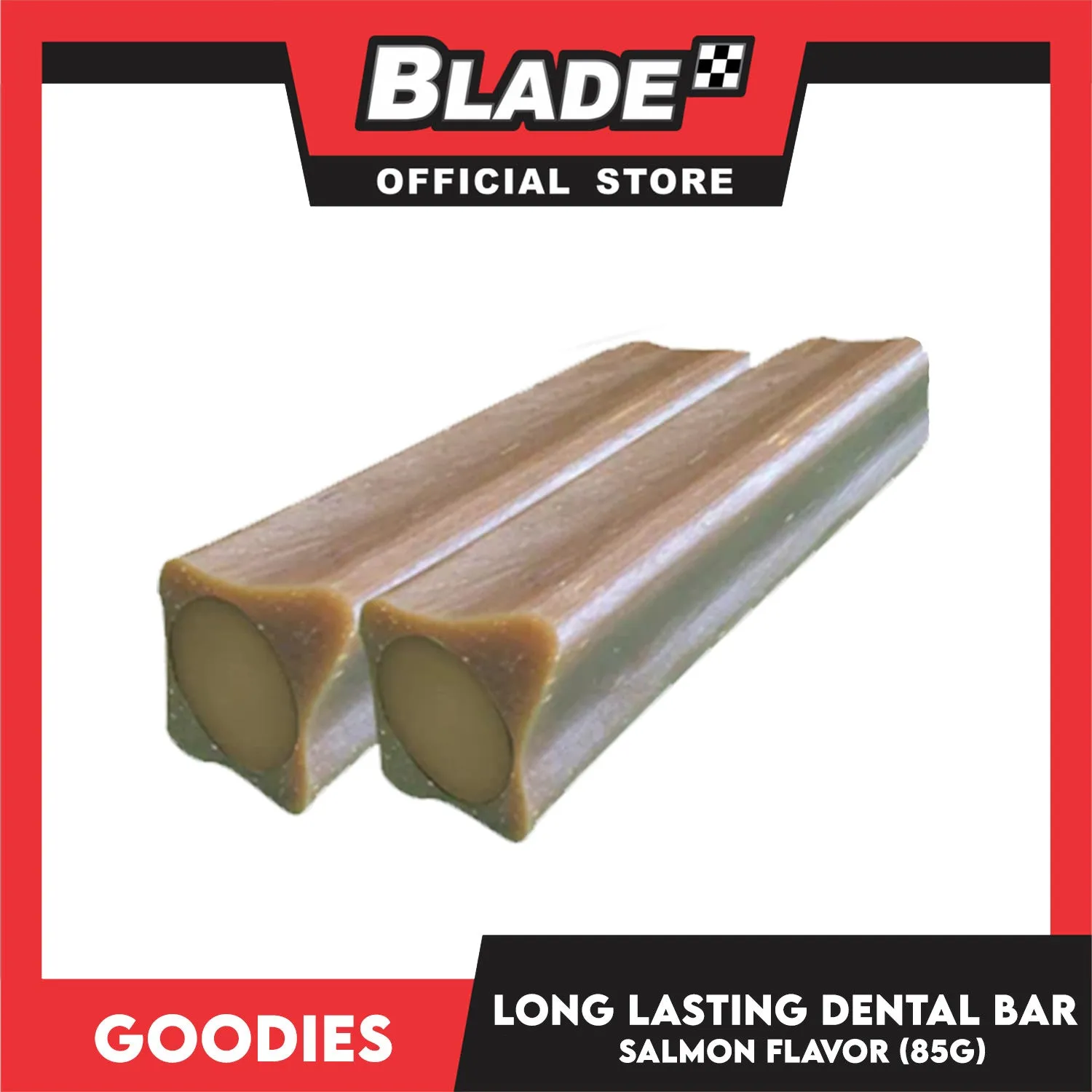 Goodies Long Lasting Dental Bar Dog Treats (Salmon Flavor) 85g