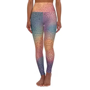 High Waisted Leggings - Tove Florence Pin Dot