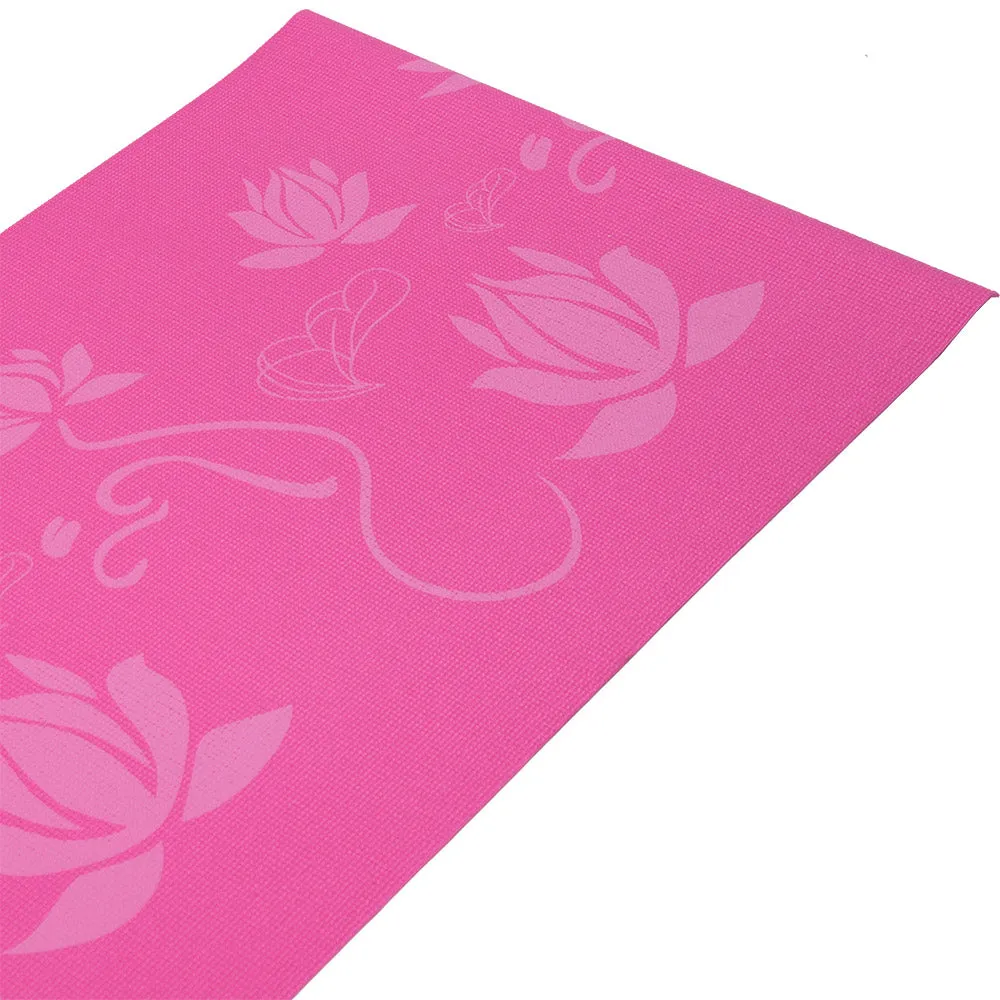 Hit Yoga Mat | 4mm | Pink Lotus