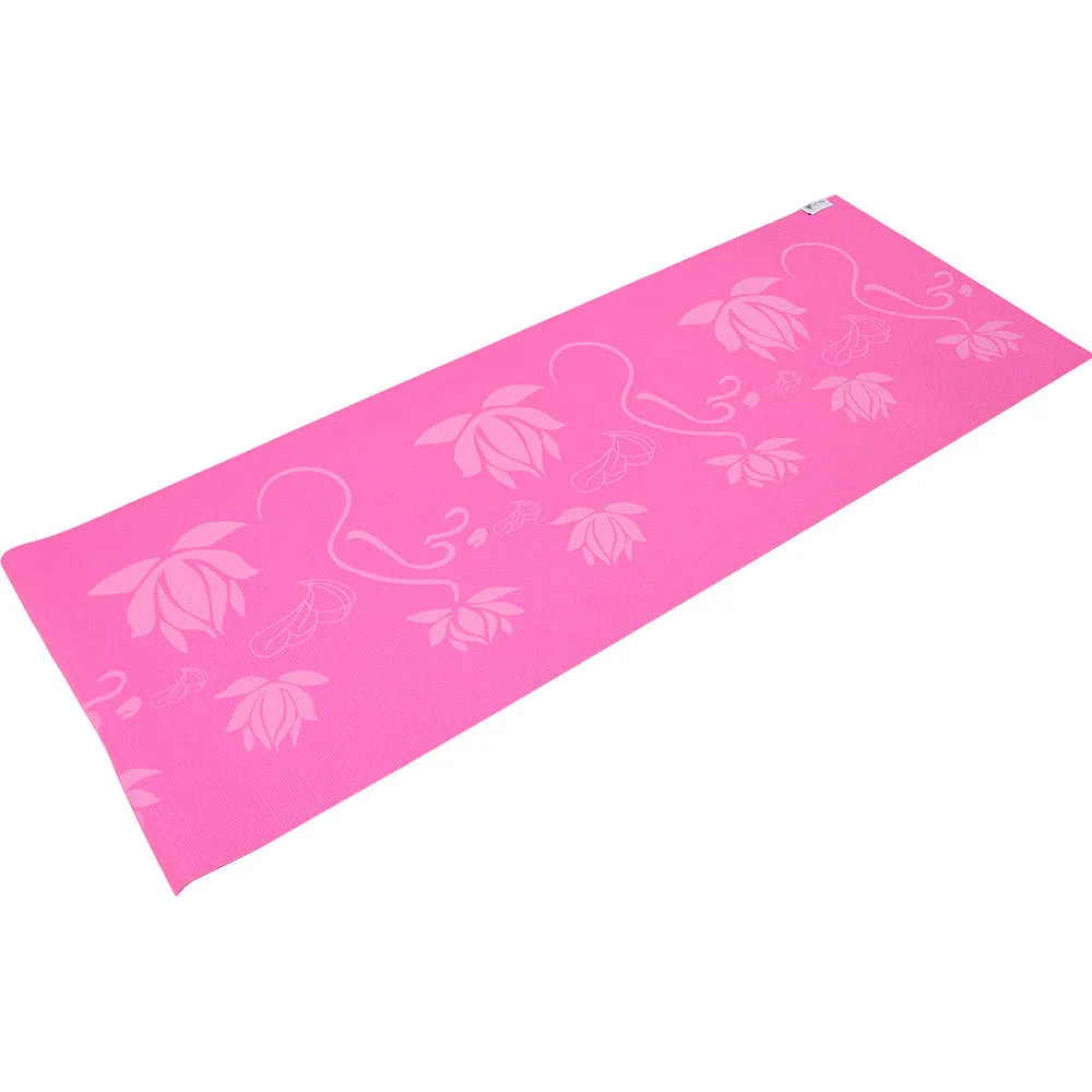 Hit Yoga Mat | 4mm | Pink Lotus