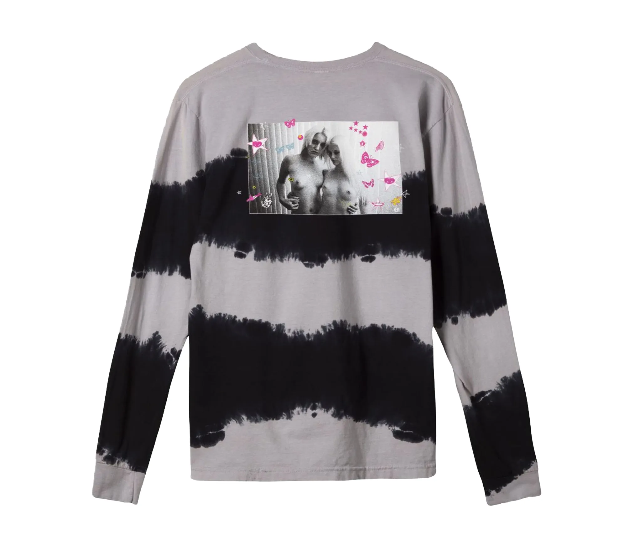 HUF Kei Girls Wash Long Sleeve T-shirt - Black
