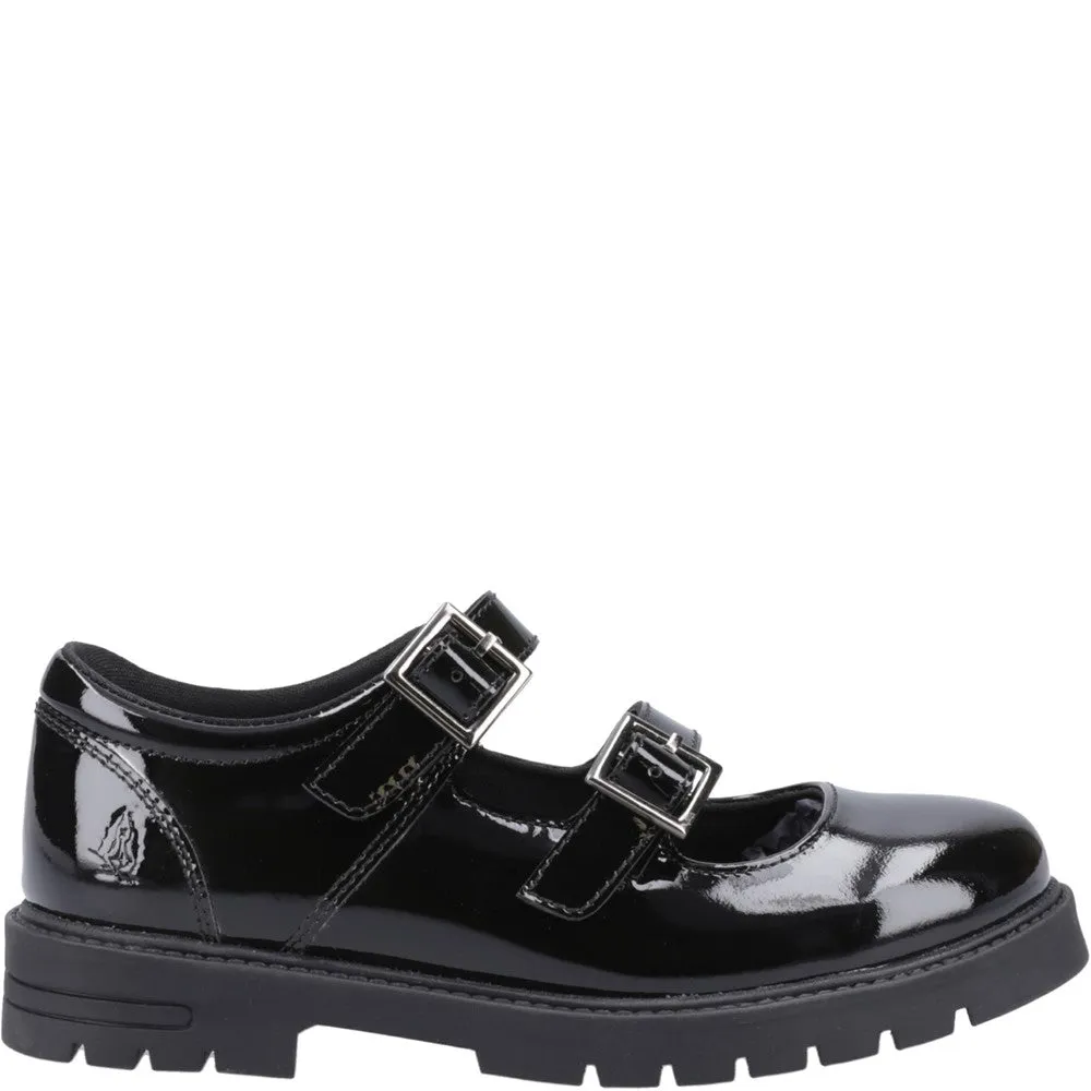 Hush Puppies Ella Patent Senior School Shoes