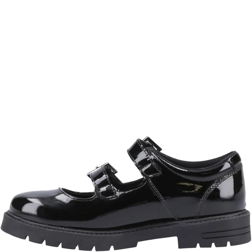 Hush Puppies Ella Patent Senior School Shoes
