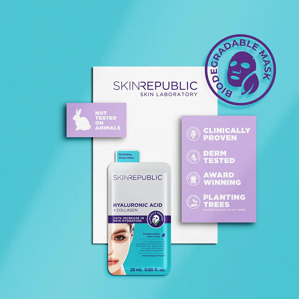 Hyaluronic Acid   Collagen Face Mask