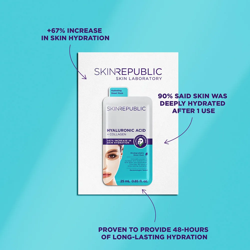 Hyaluronic Acid   Collagen Face Mask