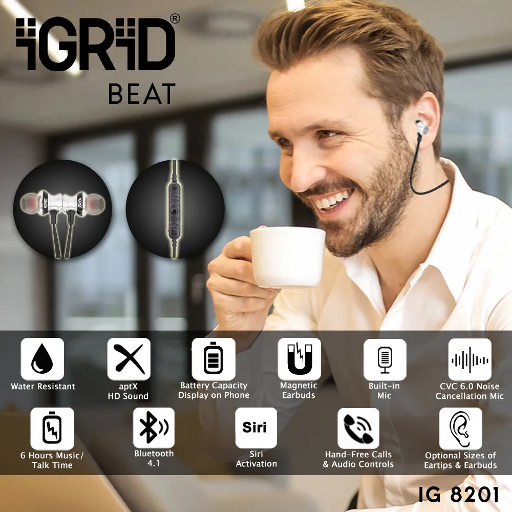 iGRiD Wireless Earphones - ‎IG8201
