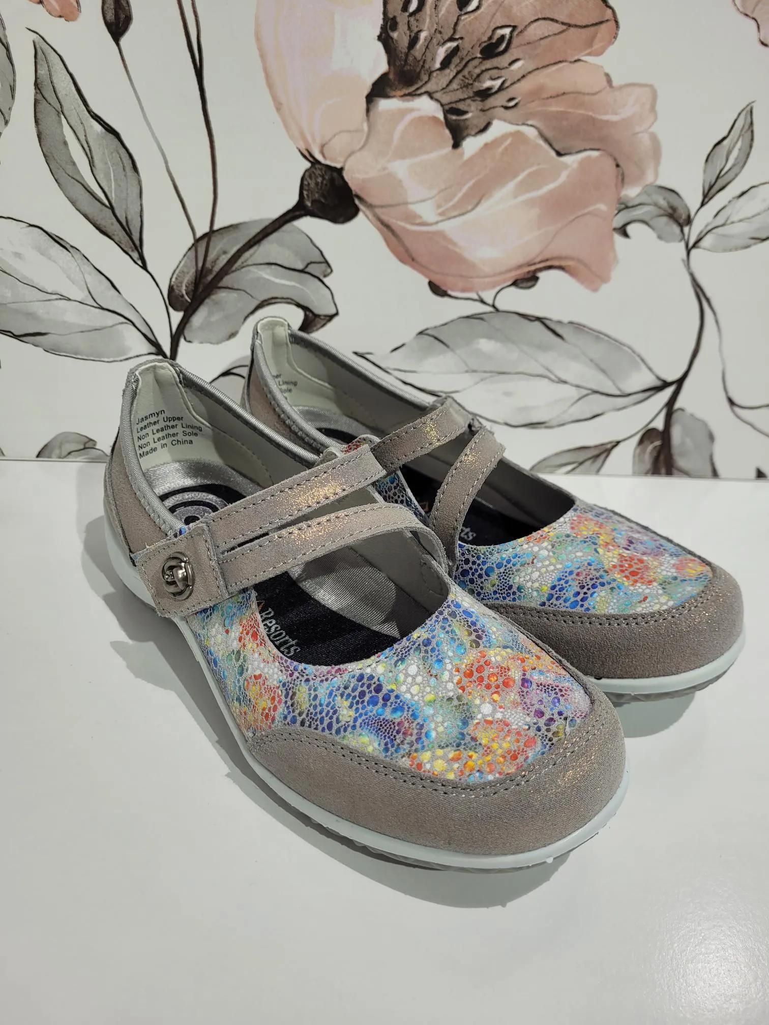 Jasmyn Grey Floral by CC Resorts