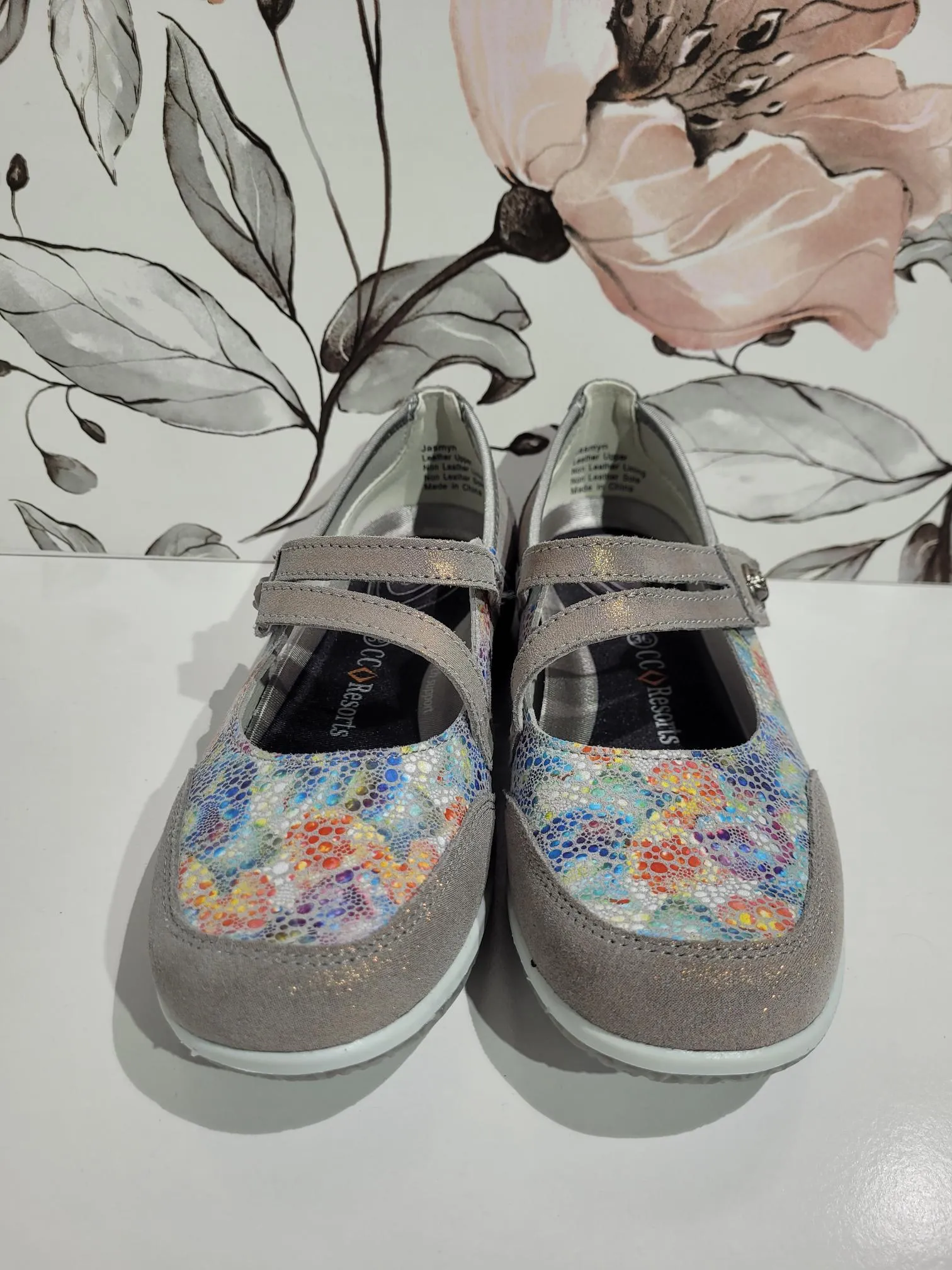 Jasmyn Grey Floral by CC Resorts