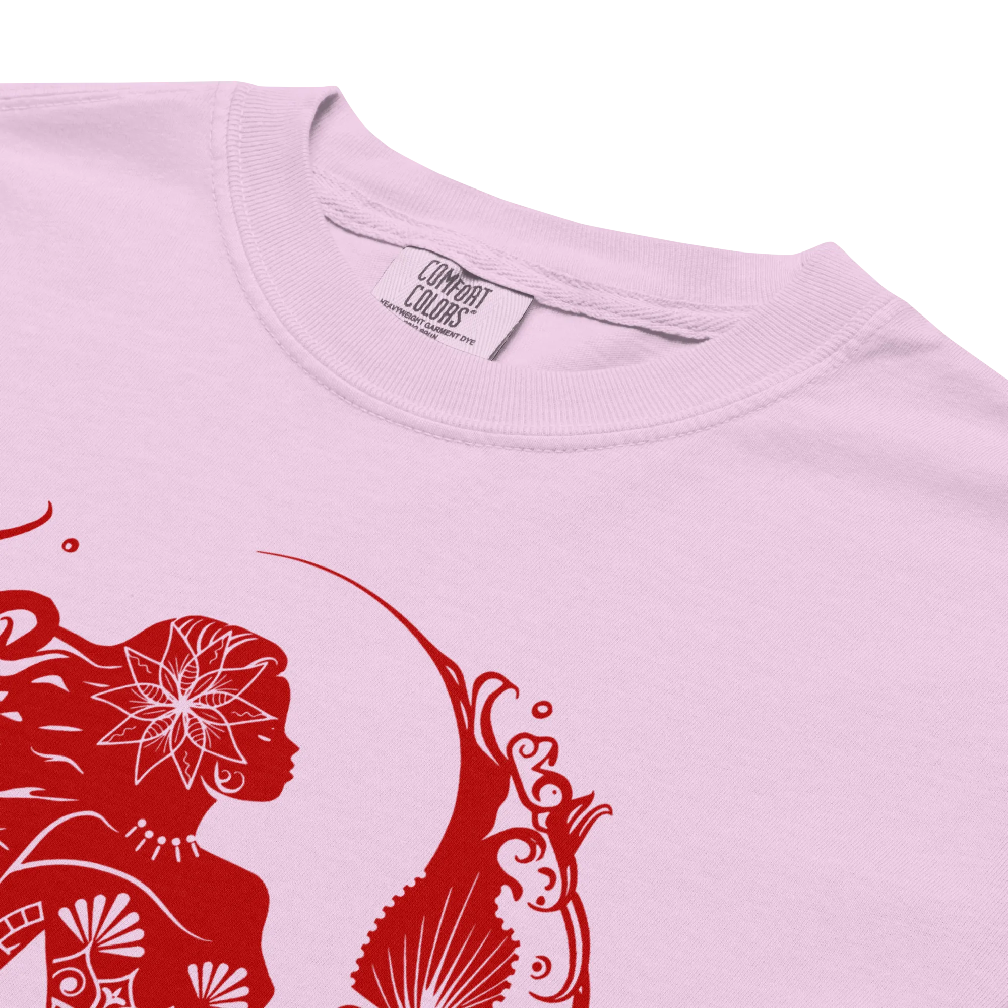 JBG Mermaid - Women's dyed heavyweight t-shirt