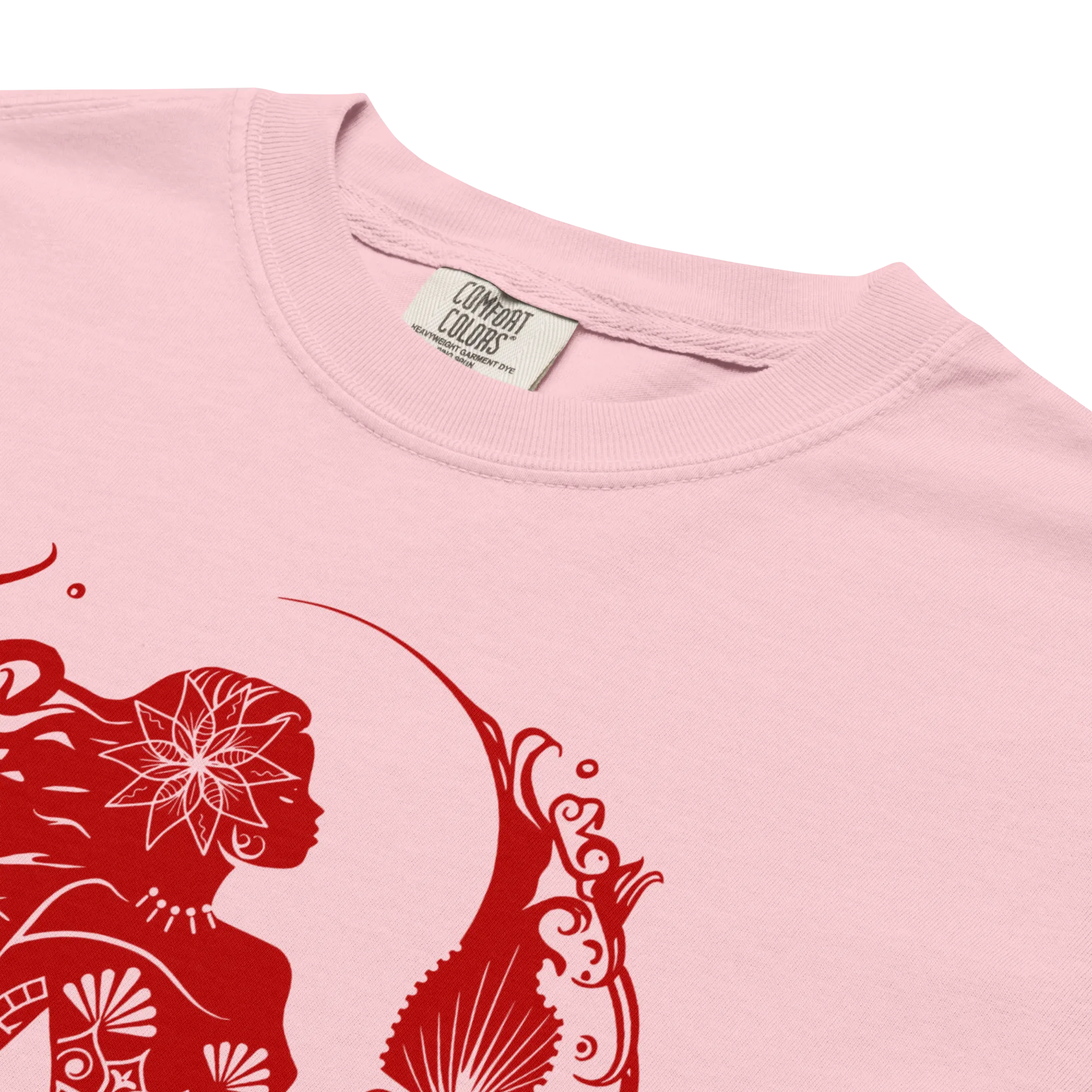 JBG Mermaid - Women's dyed heavyweight t-shirt