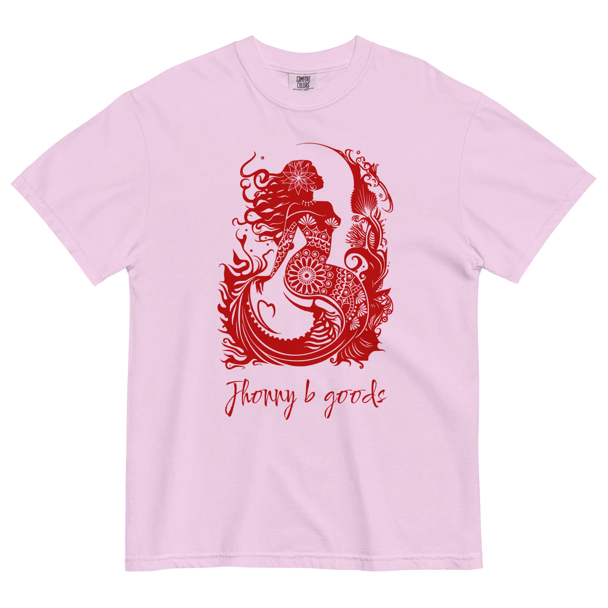 JBG Mermaid - Women's dyed heavyweight t-shirt
