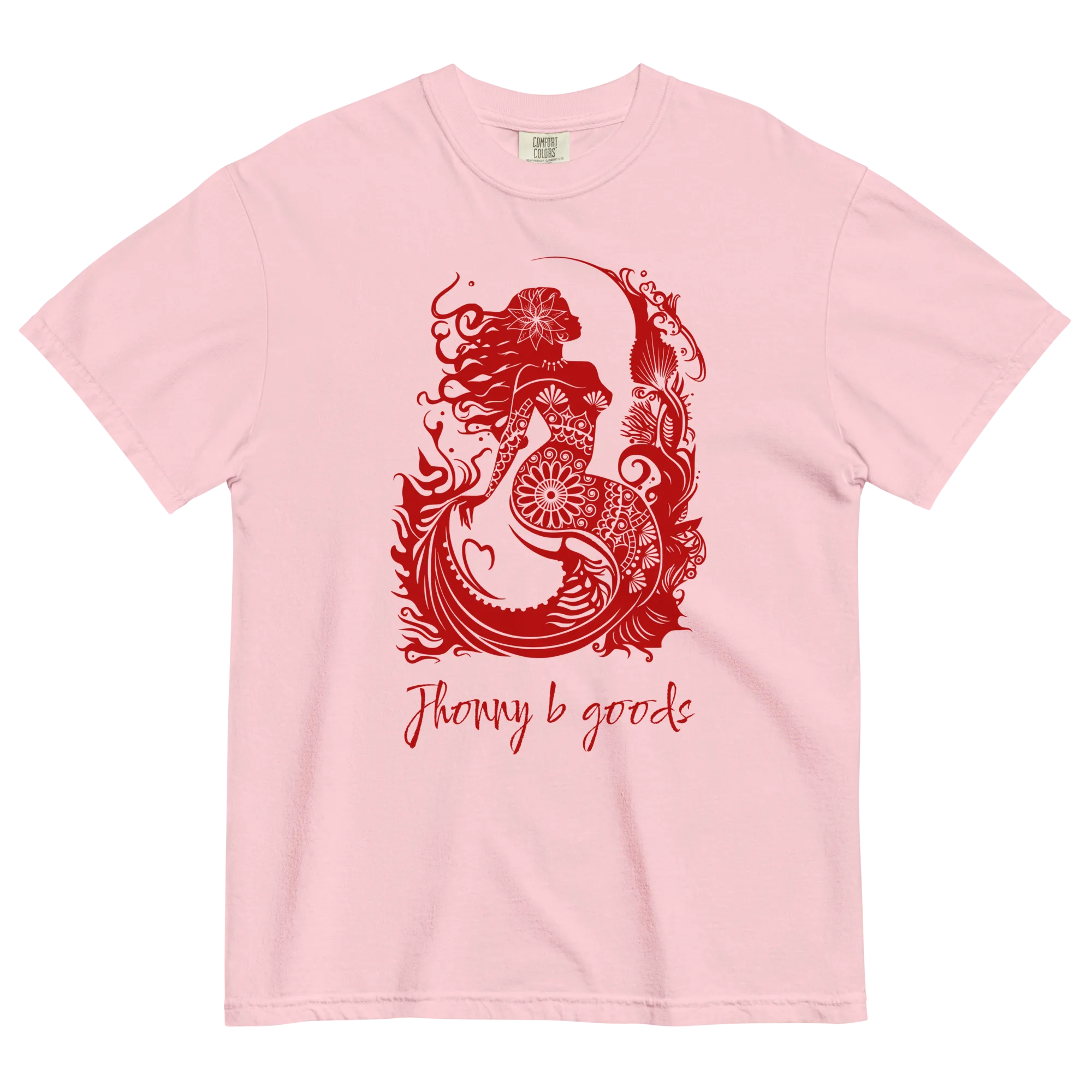 JBG Mermaid - Women's dyed heavyweight t-shirt