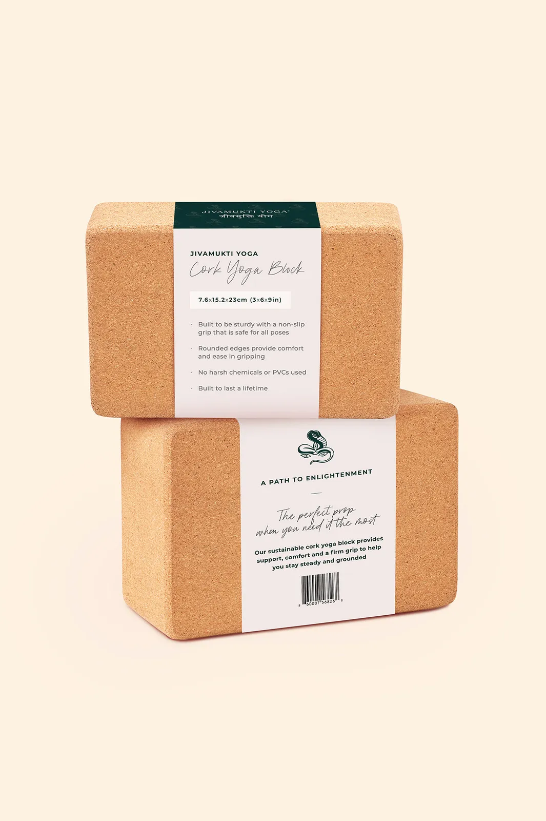 Jivamukti Cork Block