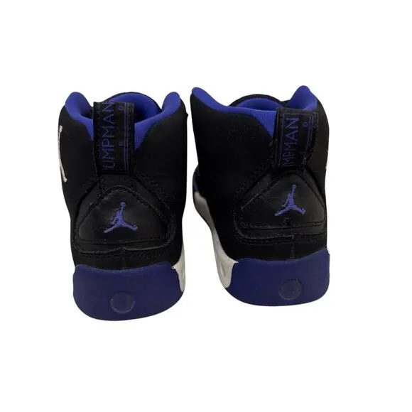 Jordan Shoes Nike Air Jordan Jumpman Pro Black Purple Sneakers Size Youth 2.5