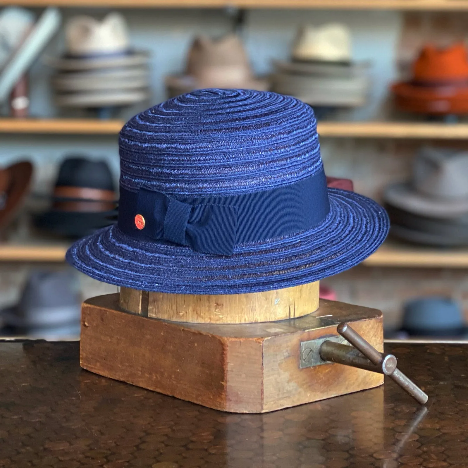 Jule Hemp Cloche Hat
