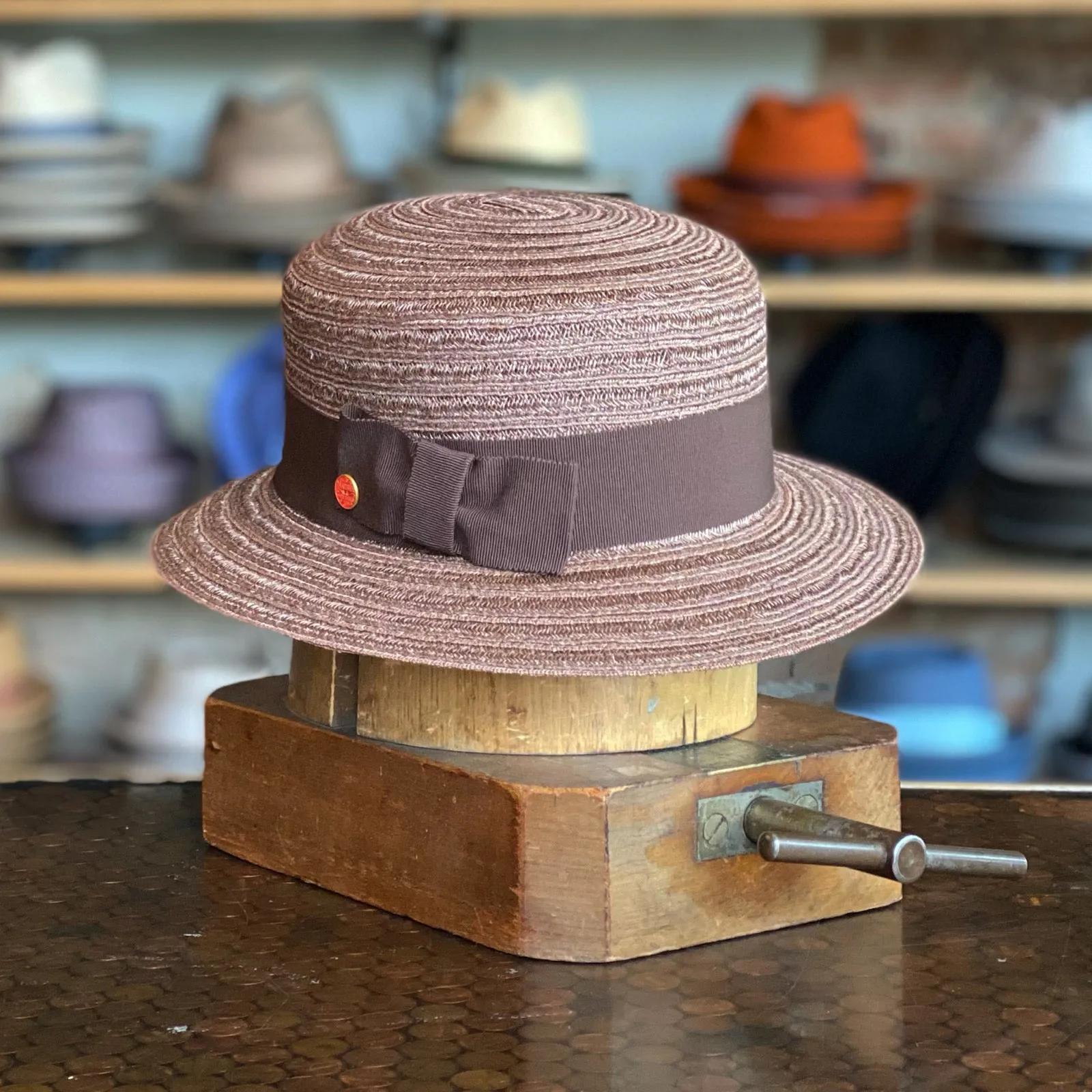 Jule Hemp Cloche Hat