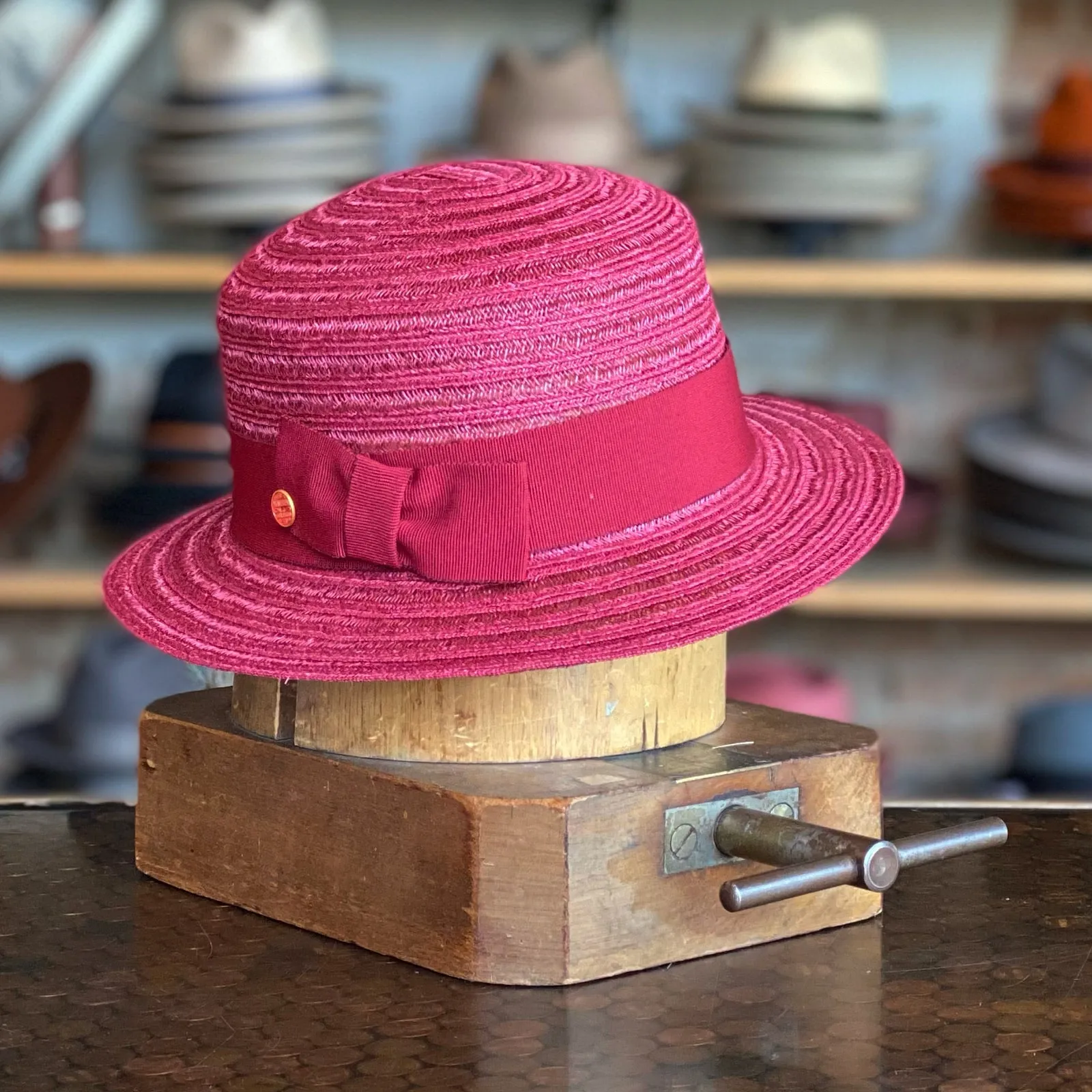Jule Hemp Cloche Hat