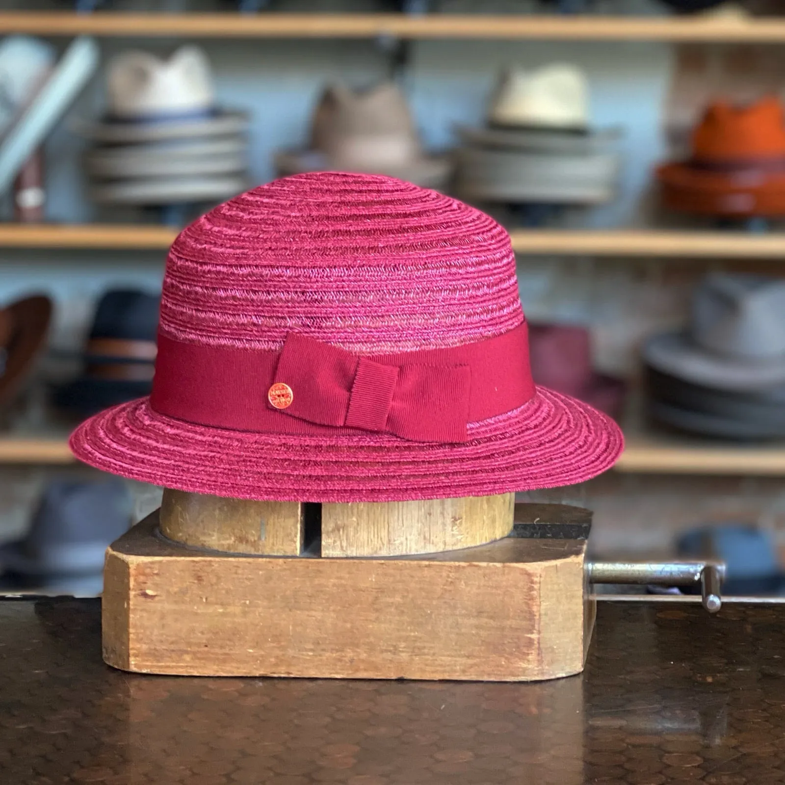 Jule Hemp Cloche Hat