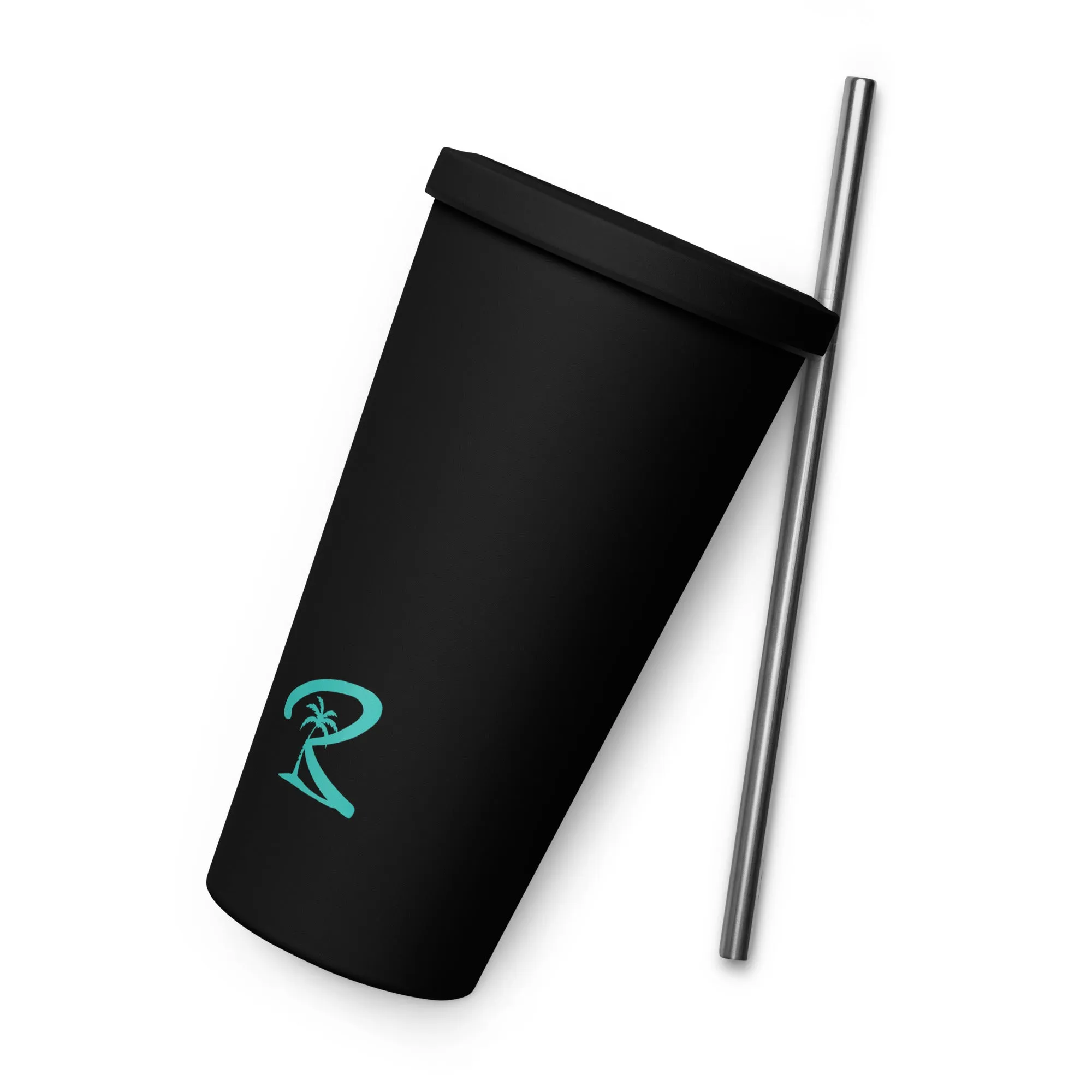 JWR Insulated tumbler with a straw