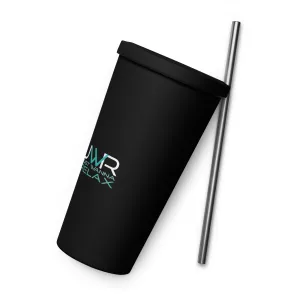 JWR Insulated tumbler with a straw