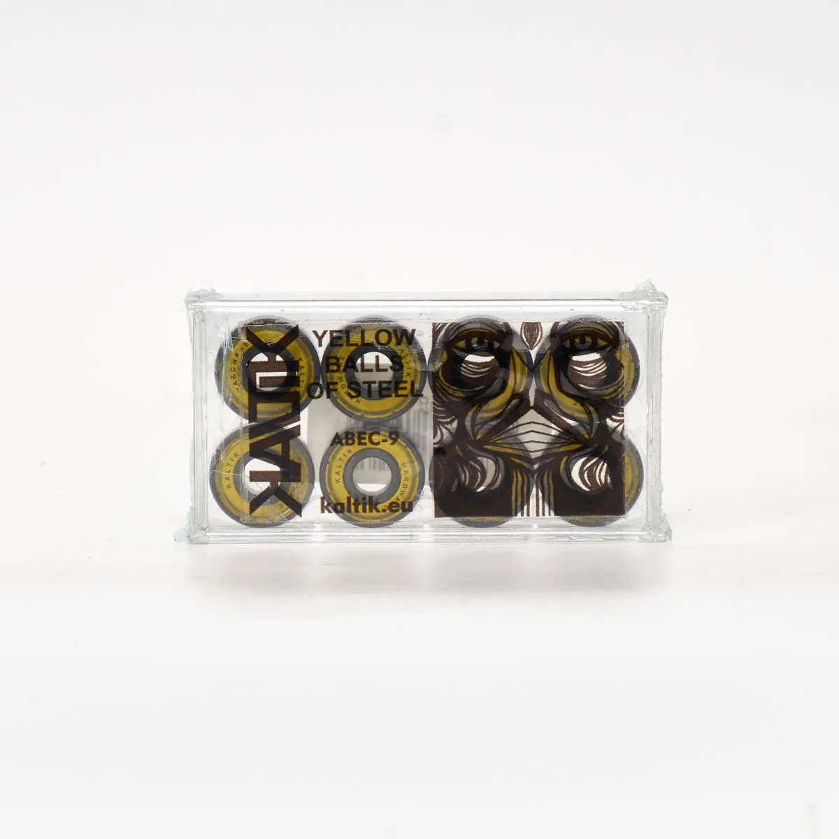 Kaltik Yellow "Balls of Steel" Abec 9 Berings