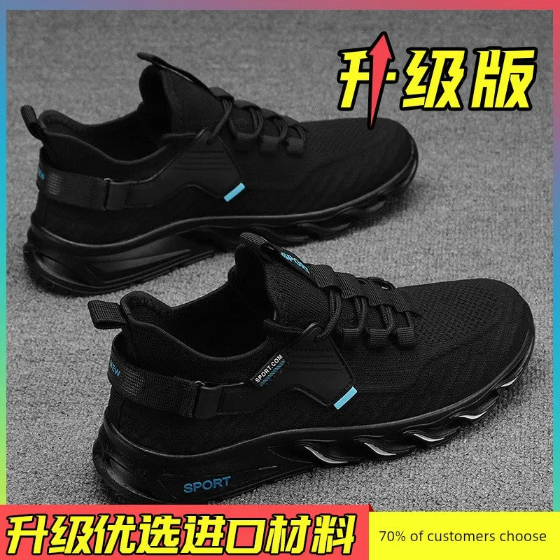 Kitchen Oil-Proof Breathable Mesh Sports Shoes