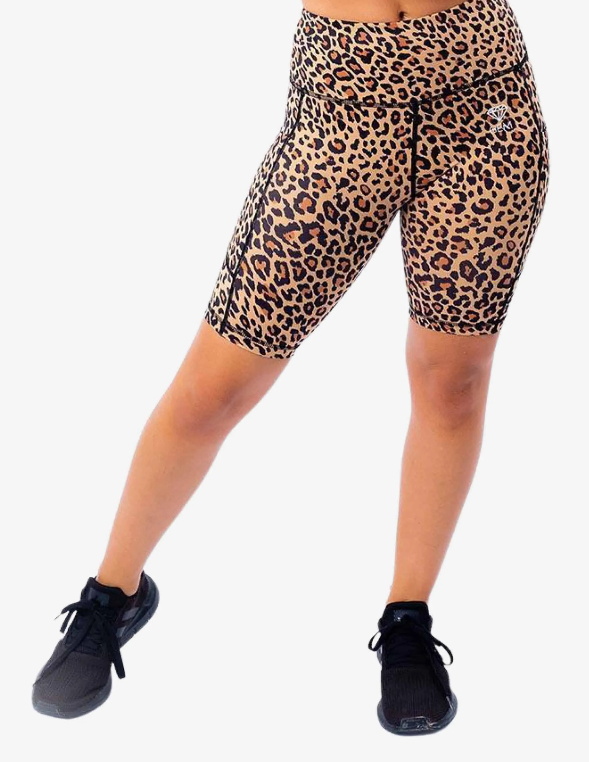 Leopard Bike Shorts