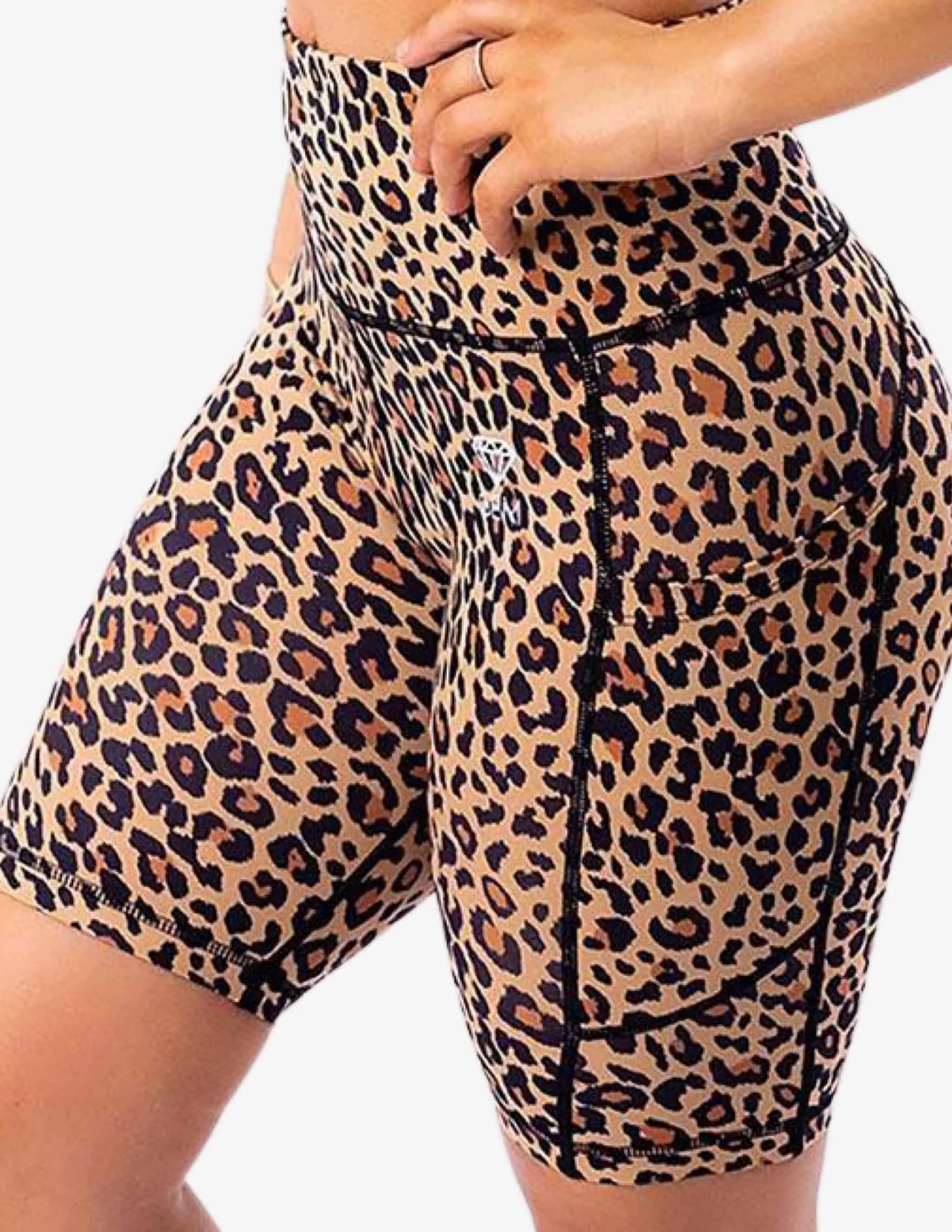 Leopard Bike Shorts
