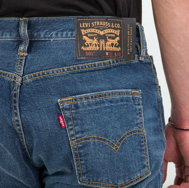 Levis Skate 501 Original Fit Jeans Pedro