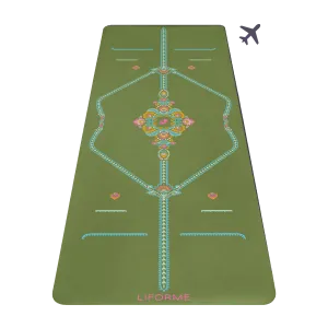Liforme Mindful Garden Travel Yoga Mat