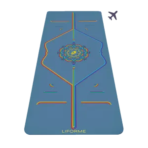 Liforme Rainbow Travel Yoga Mat