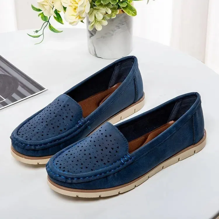 Loafers Breathable Slip-on Flat Shoes
