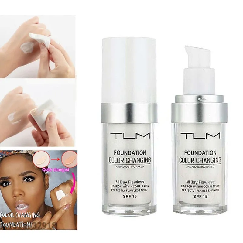 Long Lasting Color Changing Liquid Concealer