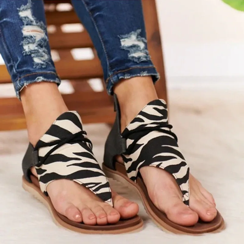 Luna | Leopard Sandals - Trendy & Supportive