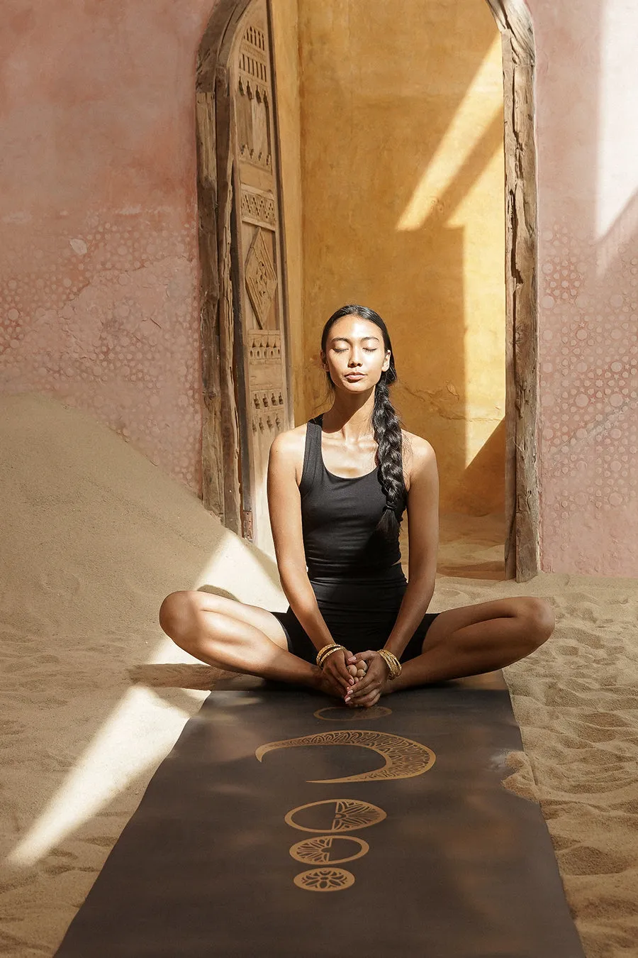 Luna Yoga Mat Gold 5mm