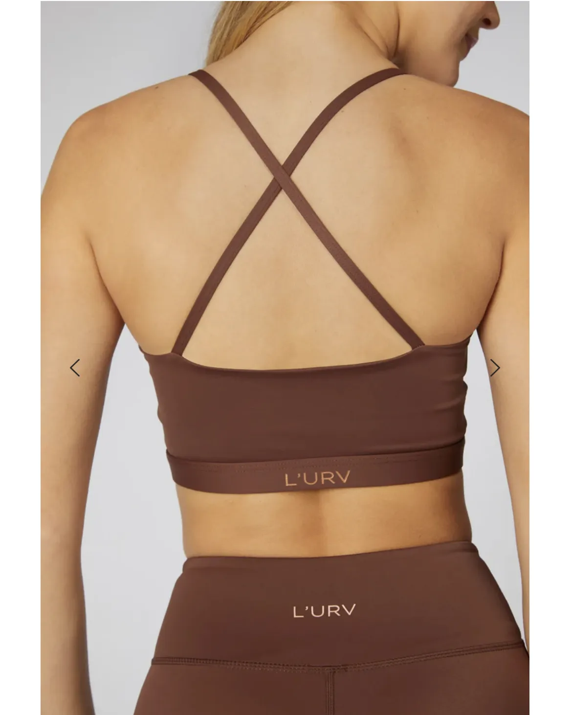 L'urv Freedom Crop - Mahagony