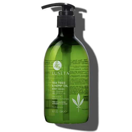 Luseta© Tea Tree & Hemp Oil Body Wash