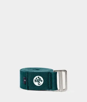Manduka AligN Yoga Strap 8' - Dk Deep Sea