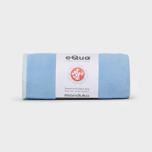 Manduka eQua® Hand Yoga Towel - Clear Blue