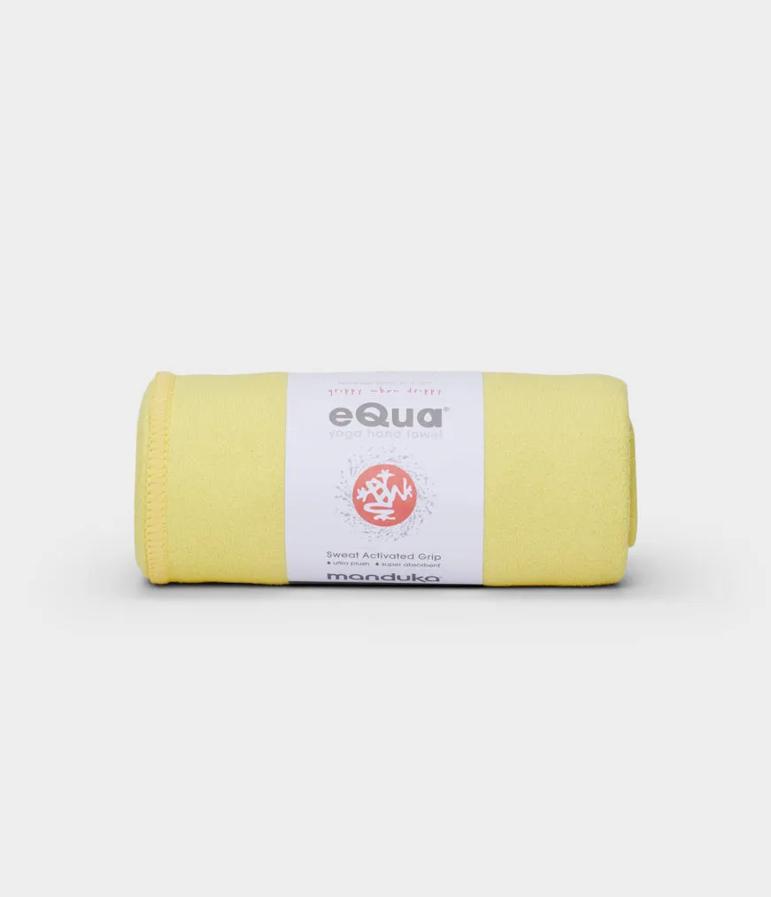 Manduka eQua® Hand Yoga Towel - Lemon